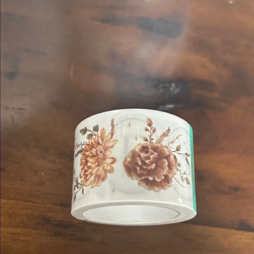 Paperminty Washi Floral with letters print new